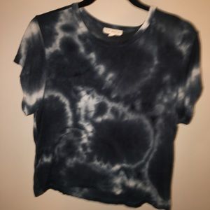Blue tie dye t-shirt